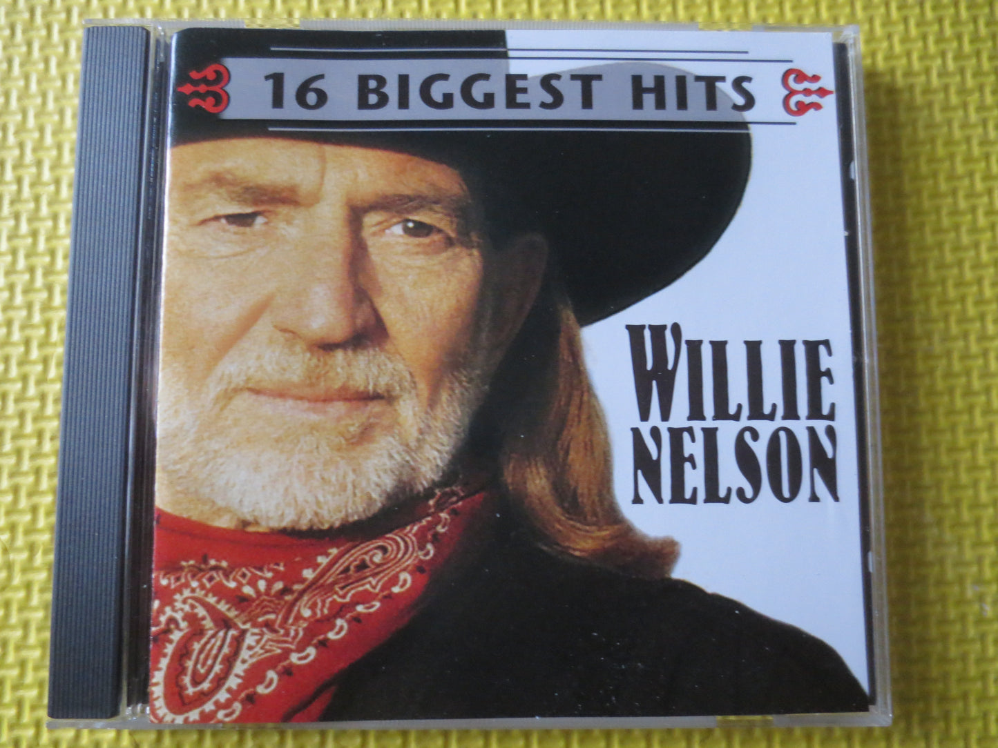 WILLIE NELSON, 16 BIGGEST Hits, Willie Nelson Album, Country Cd, Classic Country Cd, Music Cd, Cd Music, Cds, 1998 Compact Disc