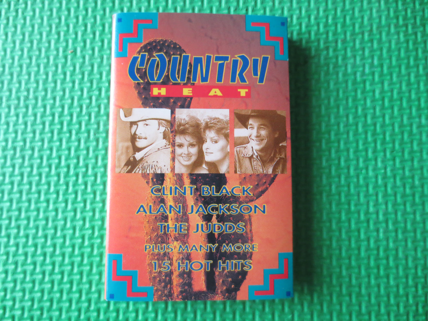 COUNTRY HEAT, COUNTRY Cassette, Country Tape, Tape Cassette, Clint Black Cassette, The Judds Tapes, Country lp, 1991 Cassette