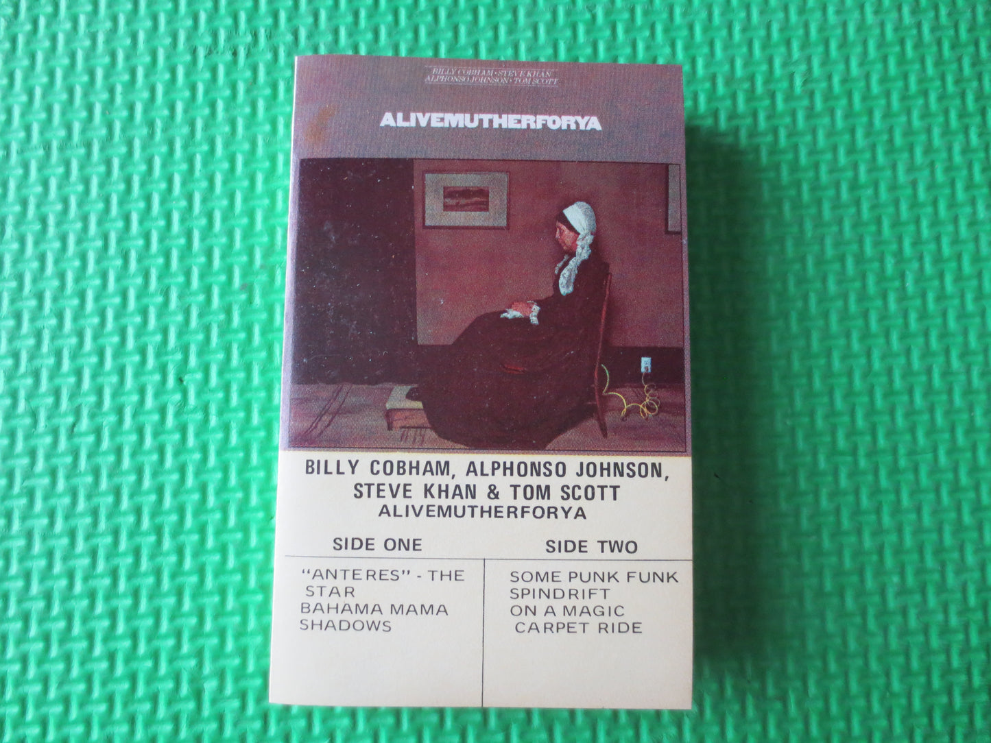 ALIVEMUTHERFORYA, BILLY COBHAM, Tape Cassette, Reggae Cassette, Reggae Tapes, Reggae lp, Tom Scott Cassettes, 1978 Cassette