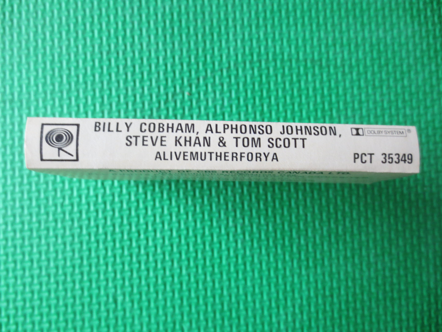 ALIVEMUTHERFORYA, BILLY COBHAM, Tape Cassette, Reggae Cassette, Reggae Tapes, Reggae lp, Tom Scott Cassettes, 1978 Cassette