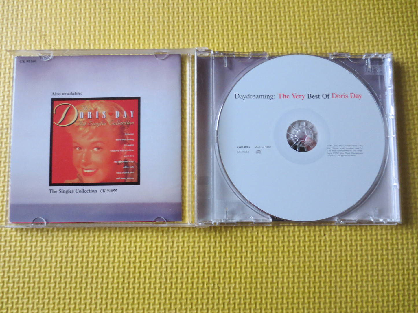 DORIS DAY, DAYDREAMING, Doris Day Cds, Jazz Music Cd, Doris Day Albums, Music Cd, Doris Day Songs, Pop Cds, 1997 Compact Discs