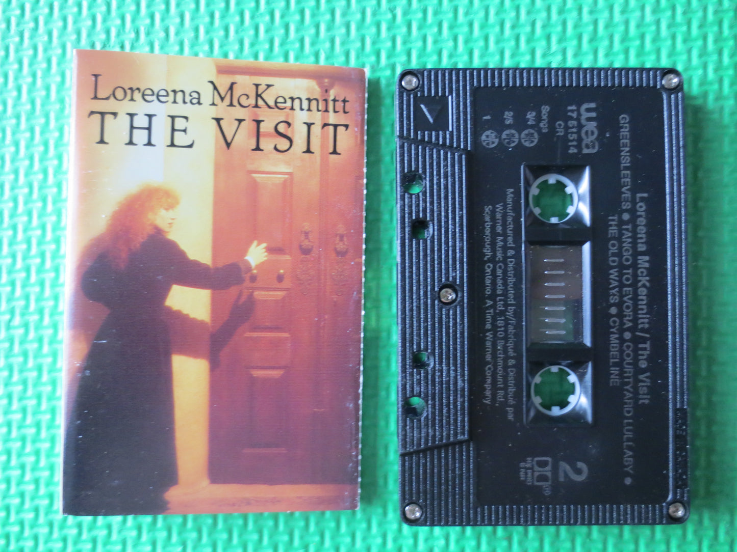 LOREENA McKENNITT, The VISIT, Celtic Music Tapes, Tape Cassette, Pop Music Tapes, Music Cassettes, Cassettes, 1991 Cassette