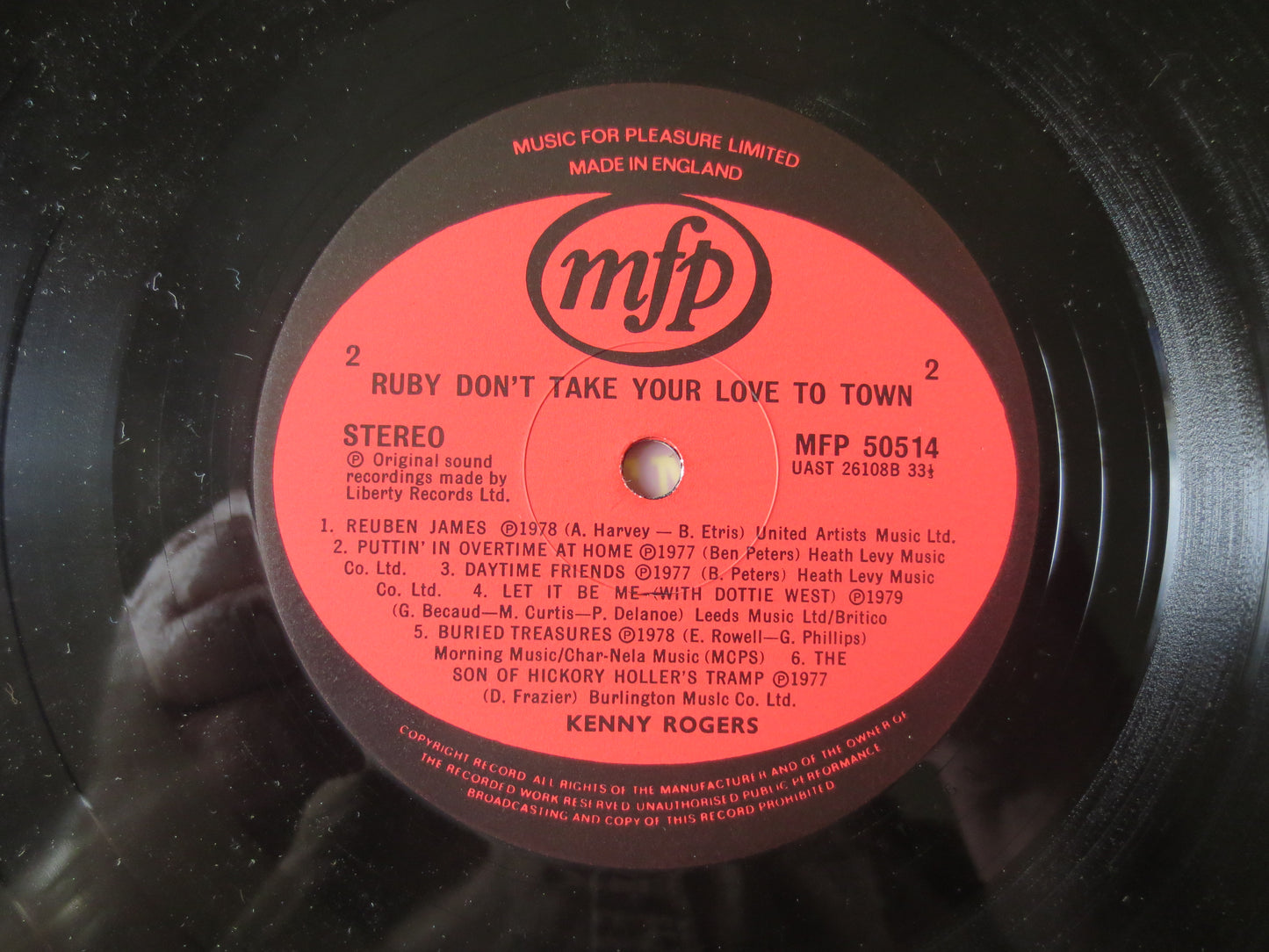 KENNY ROGERS, RUBY Don't Take Your Love, Kenny Rogers Record, Kenny Rogers Album, Kenny Rogers Lp, Country Lp, 1980 Records