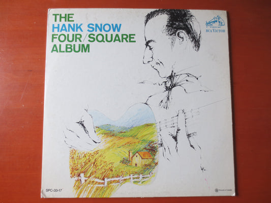 HANK SNOW, FOUR Square, Hank Snow Records, Hank Snow Albums, Hank Snow Vinyl, Vintage Vinyl, Country Lps, lps, 1965 Records