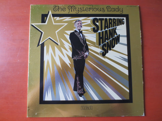 HANK SNOW, The MYSTERIOUS Lady, Hank Snow Records, Hank Snow Albums, Hank Snow Vinyl, Vintage Vinyl lps, Lps, 1979 Records