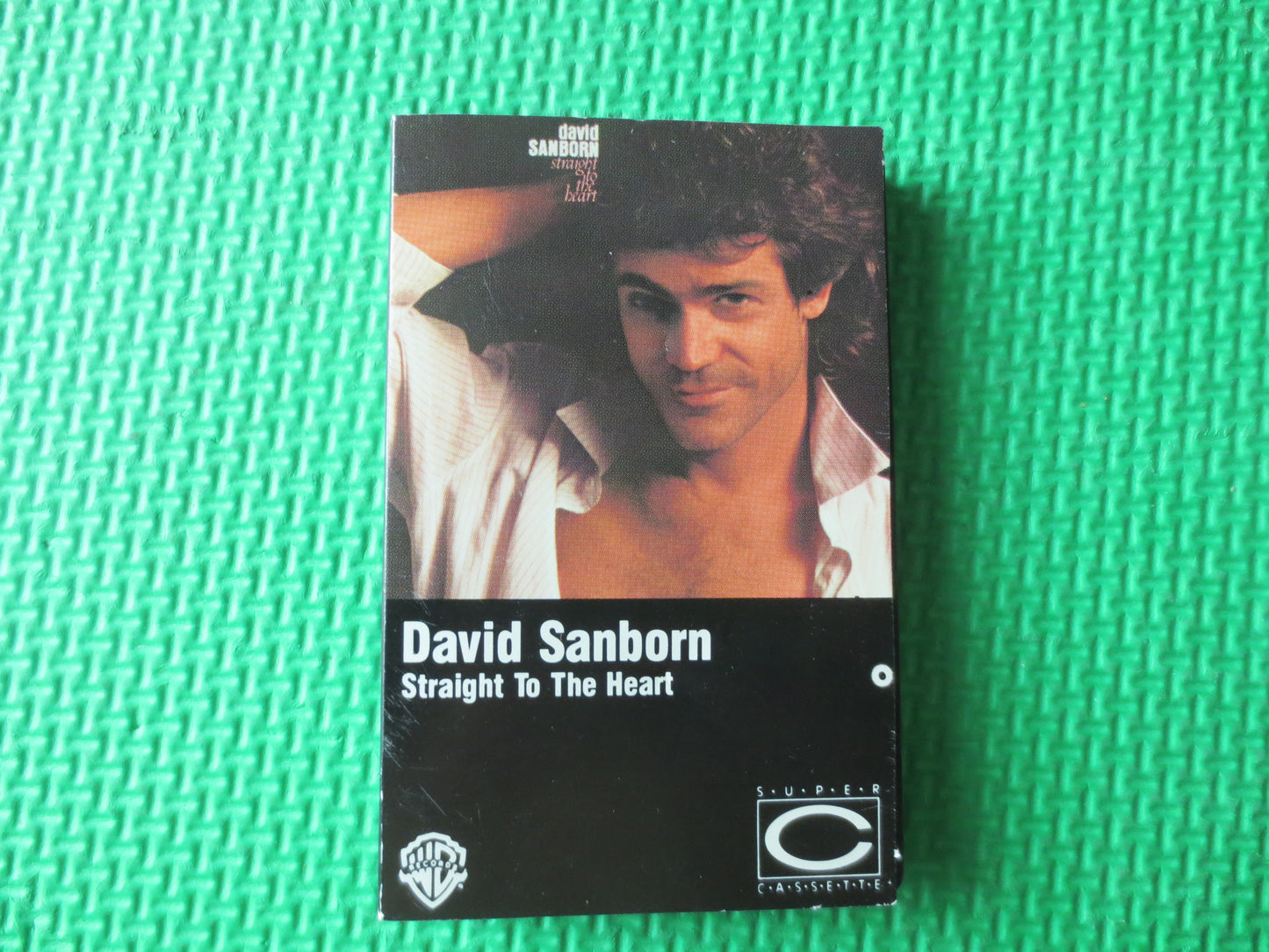 DAVID SANBORN, Straight To The HEART, David Sanborn Tape, Tape Cassette, Music Cassettes, Cassette Music, Tape, 1984 Cassette