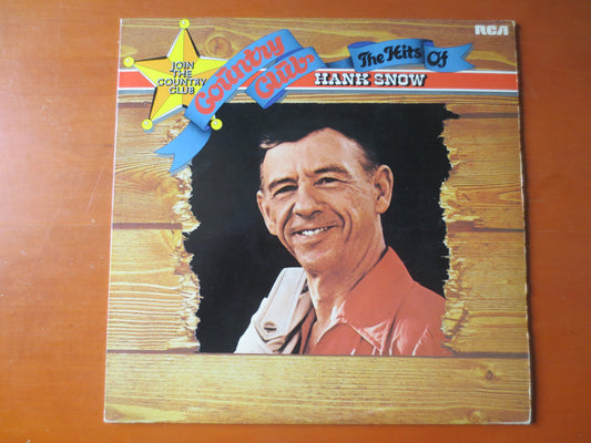 HANK SNOW, The HITS of, Hank Snow Records, Hank Snow Albums, Hank Snow Vinyl, Vintage Vinyl, Records, lps, 1976 Records