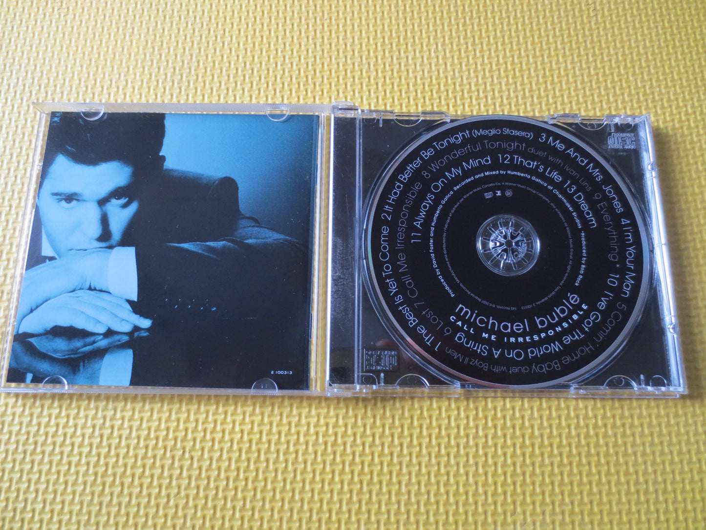 MICHAEL BUBLE, Call Me IRRESPONSIBLE, Michael Buble Cd, Michael Buble Album,  Michael Buble Music, Michael Buble Songs, Cds