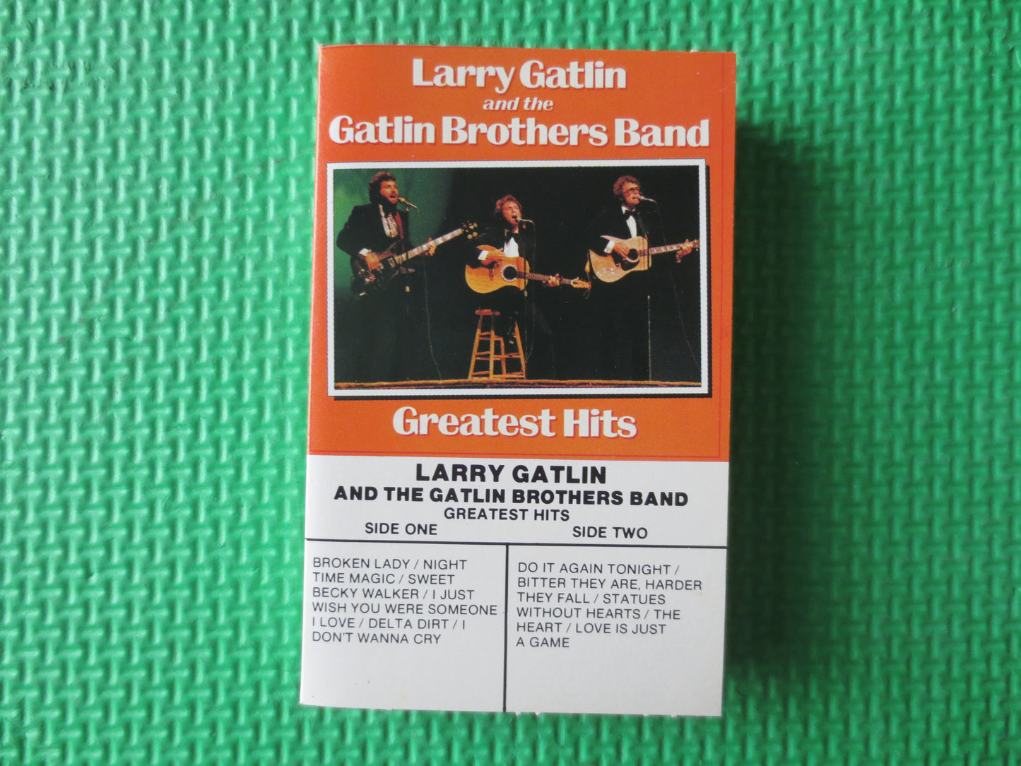 LARRY GATLIN, GREATEST Hits, Larry Gatlin Tape, Tape Cassette, Music Tapes, Music Cassettes, Cassette Music, 1984 Cassette