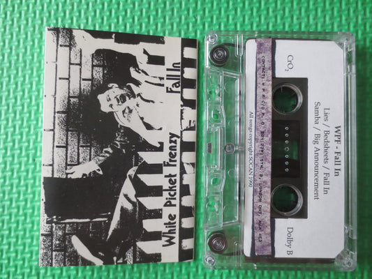 WHITE PICKET FRENZY, Fall In, Alternative Rock, Tape Cassette, Classic Rock Tapes, Rock Cassette, Tapes, Cassette Music