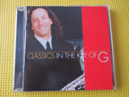 KENNY G, CLASSICS in the Key of G, KENNY G Cd, Jazz Cd, Kenny G Album, Kenny G Music, Jazz Music, Music Cds, 1999 Compact Discs