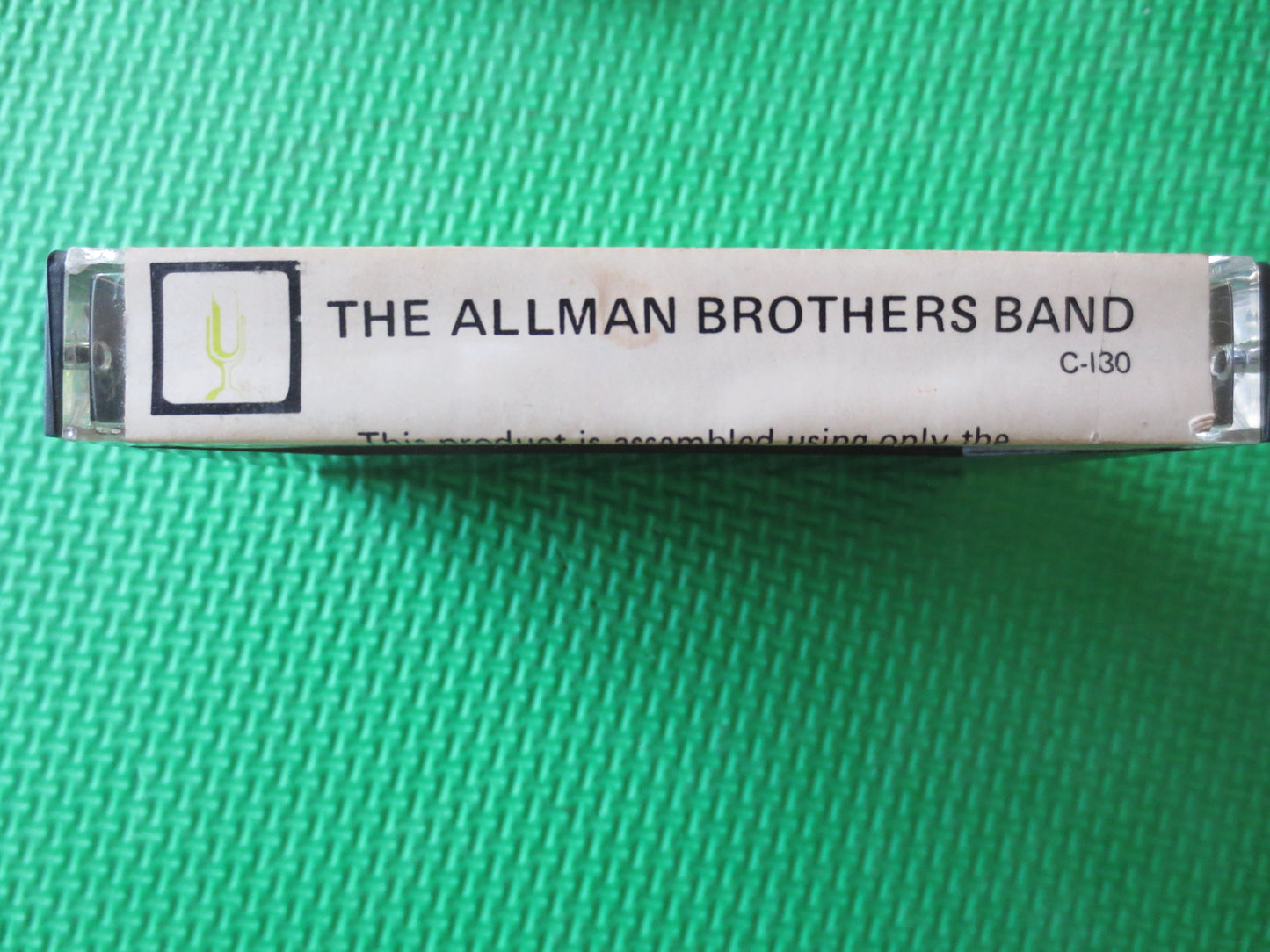 The ALLMAN BROTHERS,  Allman Brothers Tape, Tape Cassette, Southern Rock Tape, Rock Tapes, Pop Music Cassette, 1972 Cassette