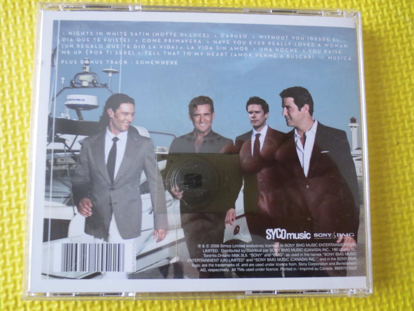 IL Divo, SIEMPRE, IL Divo Cd, Il Divo Music, Il Divo Album, Il Divo Songs, Cd Jazz, Classical Cd, Opera Music Cd, Compact Discs