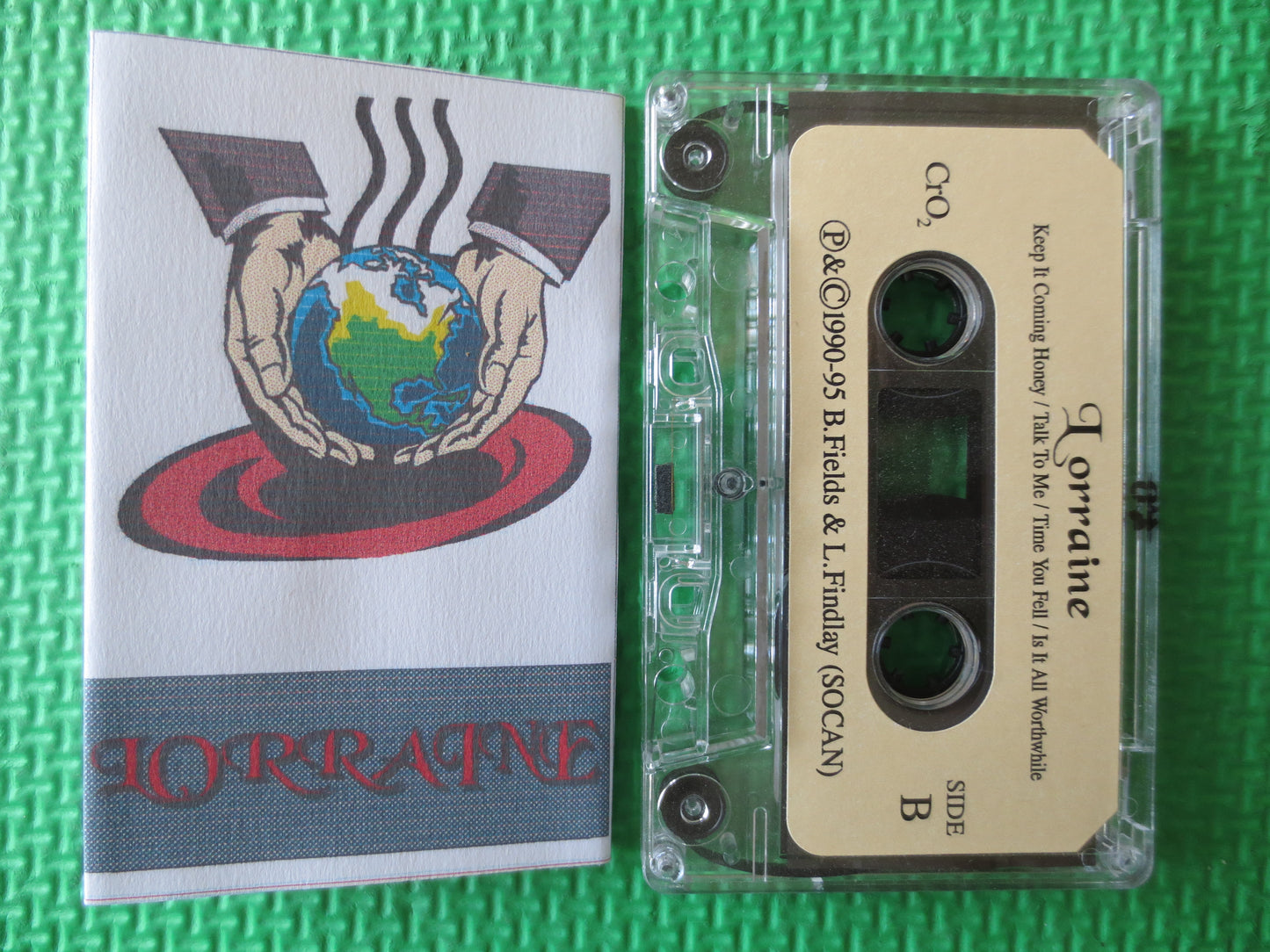 LORRAINE, LORRAINE Cassette, LORRAINE Tapes, Rock Cassettes, Rock Tapes, Tape Cassette, Music Tapes, Cassette, 1987 Cassette