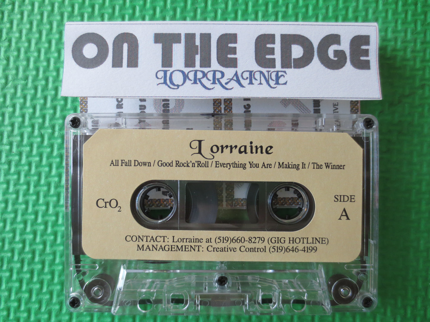 LORRAINE, LORRAINE Cassette, LORRAINE Tapes, Rock Cassettes, Rock Tapes, Tape Cassette, Music Tapes, Cassette, 1987 Cassette