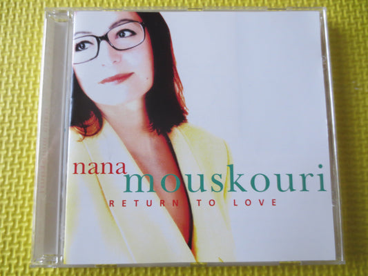 NANA MOUSKOURI, Return to LOVE, Nana Mouskouri Cd, Classical Music Cd, Nana Mouskouri Lp, Classical Cd, Cds, 1997 Compact Discs