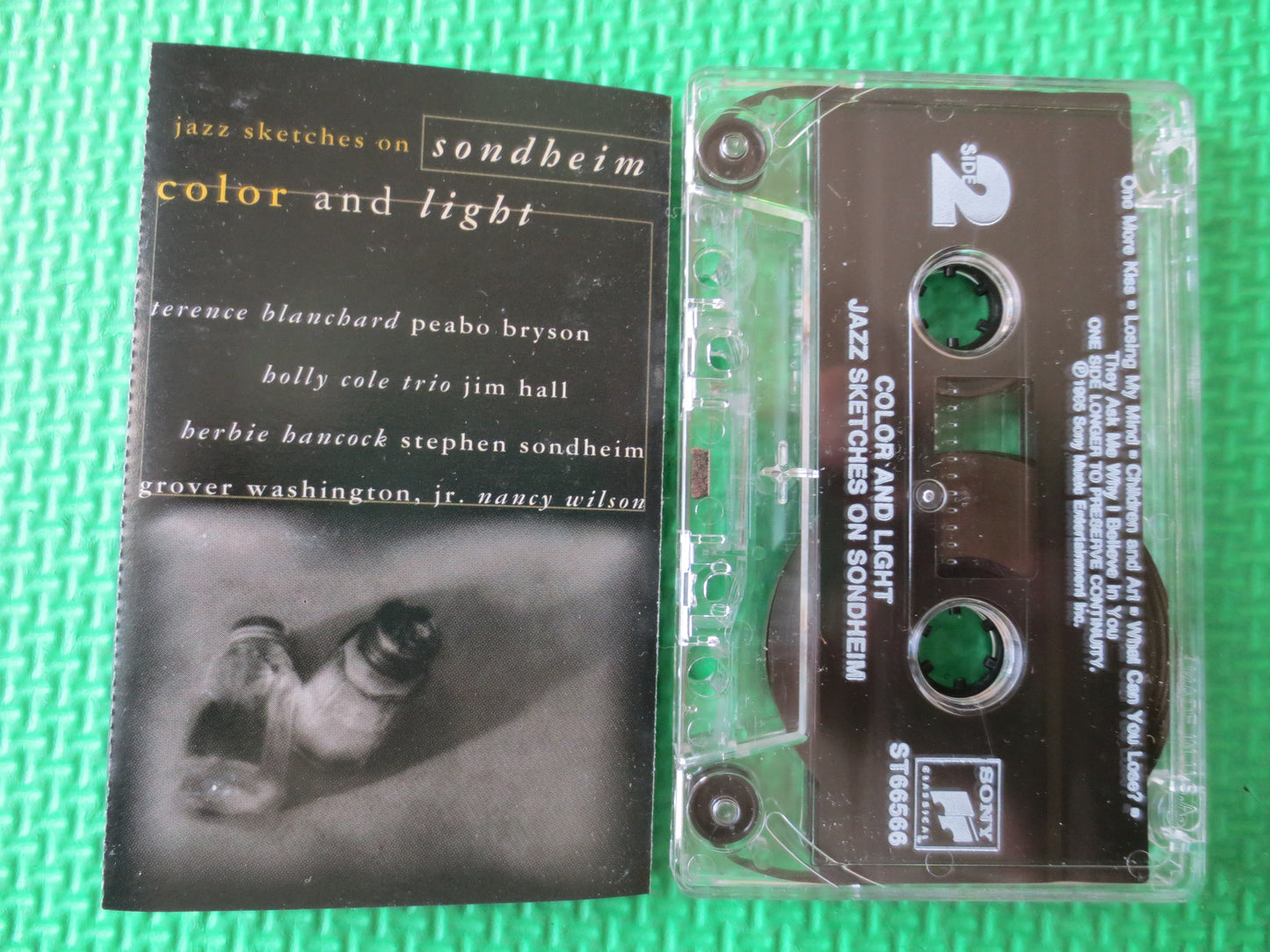 COLOR and LIGHT, JAZZ Music Cassettes, Jazz Cassette, Jazz Tapes, Jazz Music Tapes, Tape Cassette, Cassette, 1995 Cassette