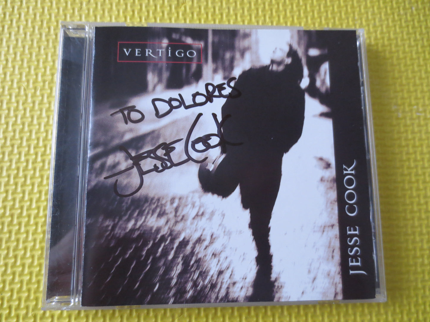 JESSE COOK, AUTOGRAHED, Vertigo, Jesse Cook Cd, Jesse Cook Albums, Jesse Cook Music, Jesse Cook Songs, Flamenco Guitar, 1998 Compact Discs