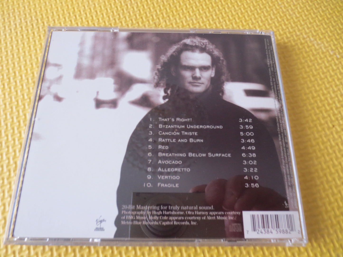 JESSE COOK, AUTOGRAHED, Vertigo, Jesse Cook Cd, Jesse Cook Albums, Jesse Cook Music, Jesse Cook Songs, Flamenco Guitar, 1998 Compact Discs