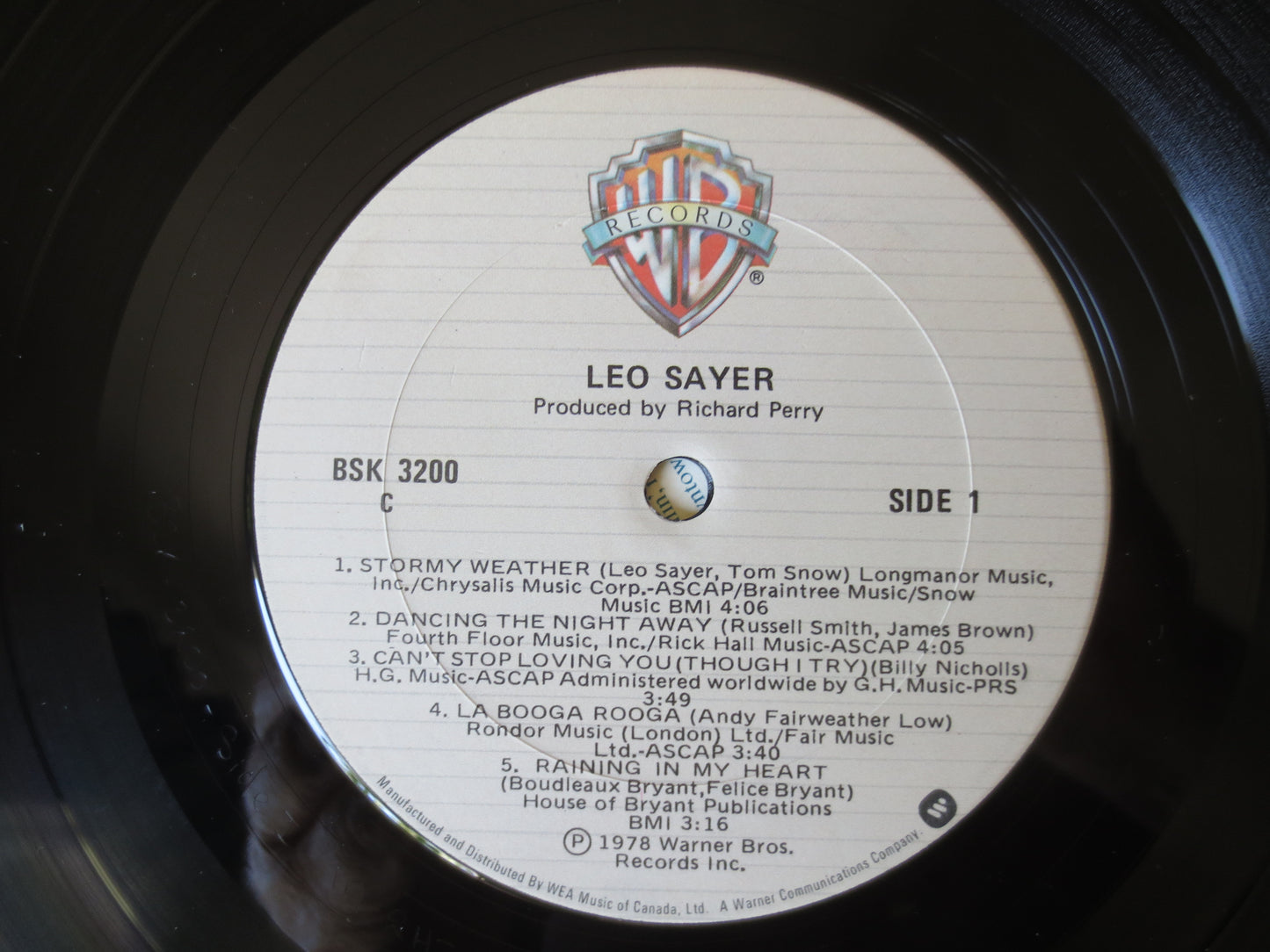 LEO SAYER, Pop Records, LEO Sayer Records, Leo Sayer Albums, Leo Sayer lps, lps, Record Vinyl, Vinyl Records, 1978 Records