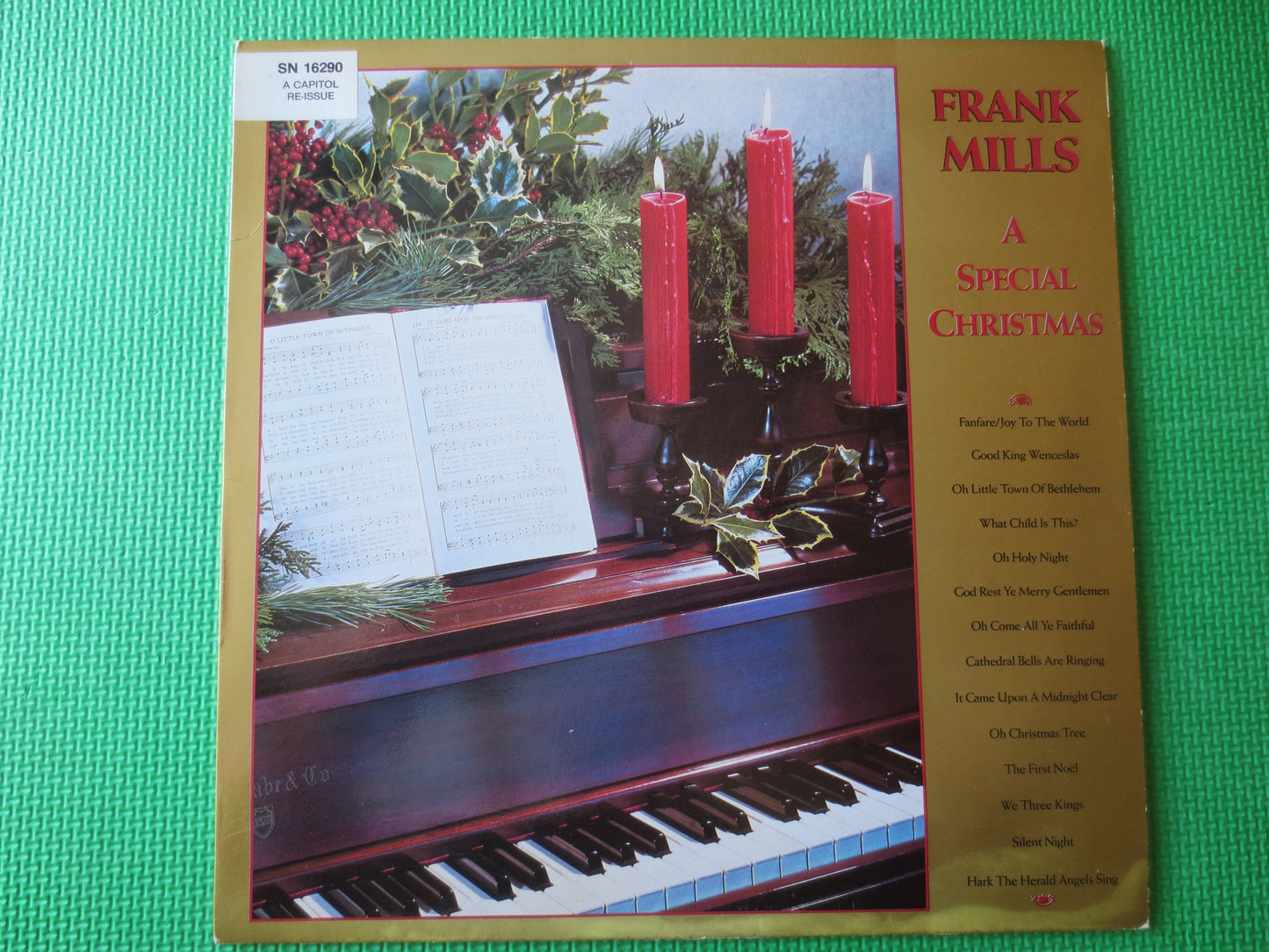 FRANK MILLS, CHRISTMAS Music, Christmas Songs, Christmas Carols, Christmas Hymns, Vinyl lps, Christmas Albums, 1983 Records