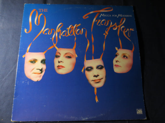 The MANHATTAN TRANSFER, Mecca for Moderns, Pop Record, Vintage Vinyl, Record Vinyl, Records, Vinyl Record, Lp, 1981 Records