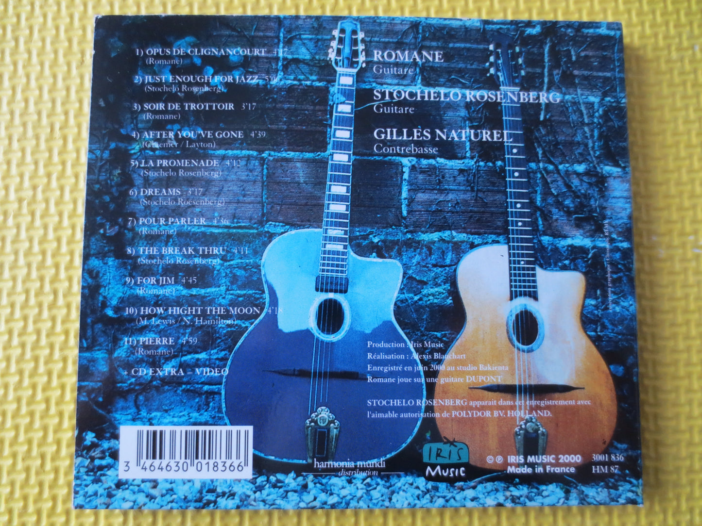 ROMANE, STOCHELO ROSENBERG, Elegance, Guitar Music Cd, Instrumental Cd, Romane Album, Romane Music, Music Cd, 2000 Compact Discs