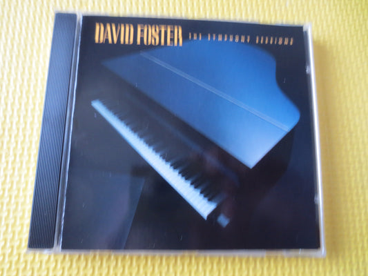 DAVID FOSTER, SYMPHONY Sessions, David Foster Cd, David Foster Music, David Foster Album, David Foster Lp, 1988 Compact Disc