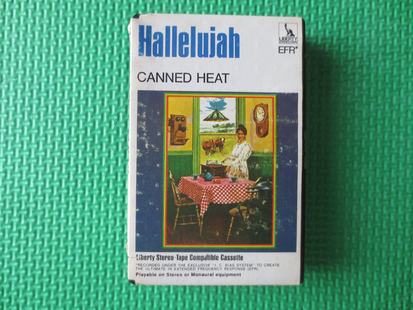 CANNED HEAT, HALLELUJAH, Canned Heat Tape, Canned Heat Cassette, Tape Cassette, Rock Cassette, Rock Tapes, 1969 Cassette