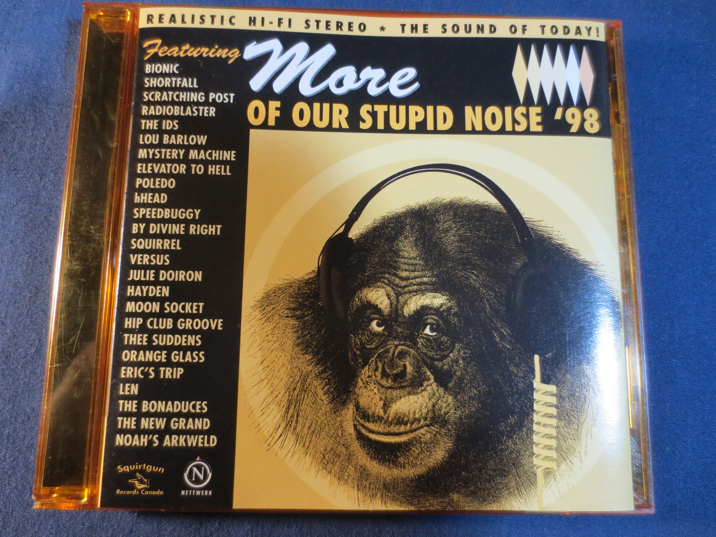 MORE STUPID NOISE, Hip Hop Cd, Rock Cd, Pop Rock Cd, Moon Socket Cd, Cds, Mystery Machine Cd, Indie Rock Cd, 1998 Compact Disc