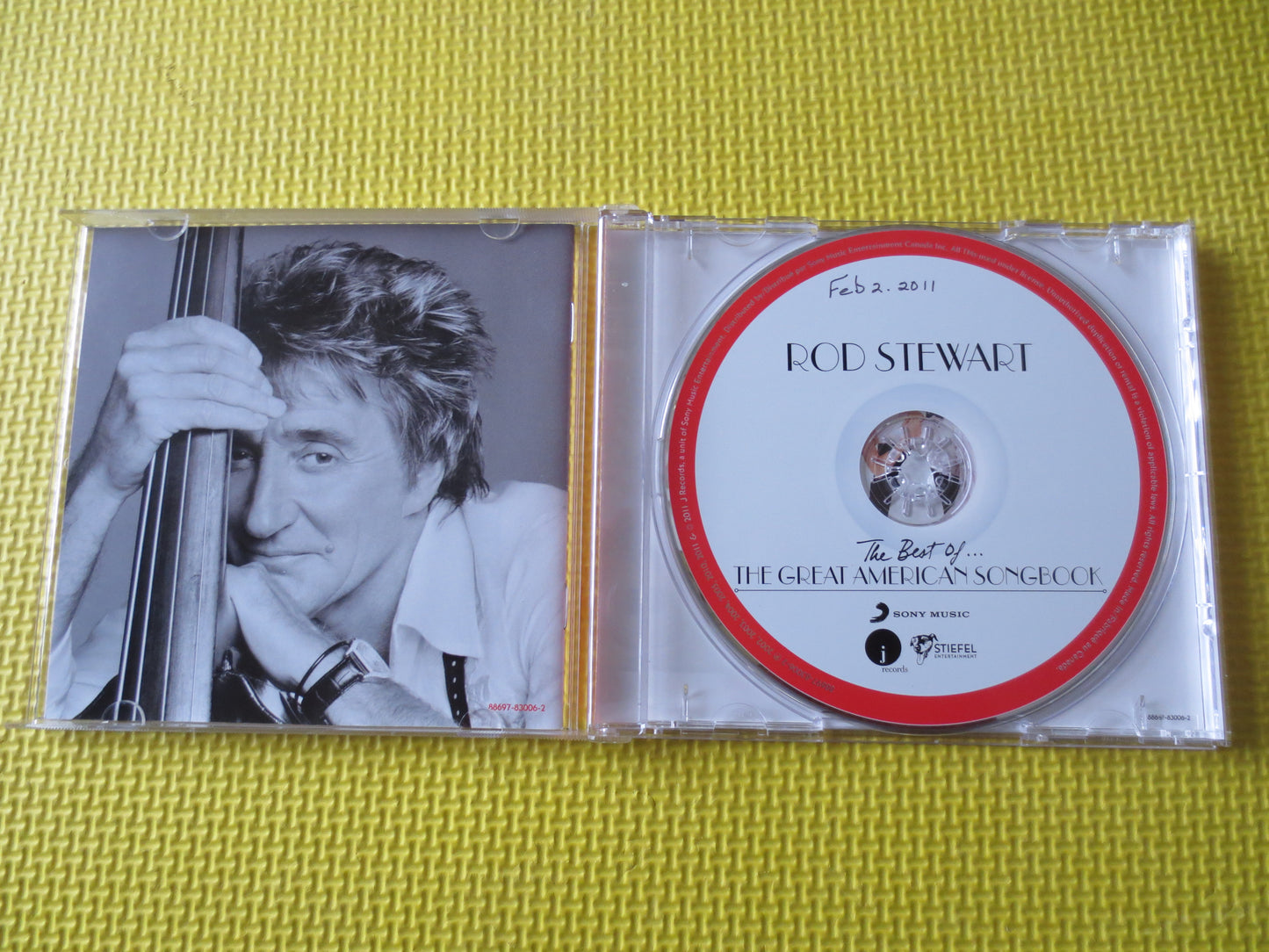 ROD STEWART, BEST of, American Songbook, Rod Stewart Cd, Jazz Compact Disc, Rod Stewart Album, Jazz Music Cd, Cd, 2011 Compact Discs