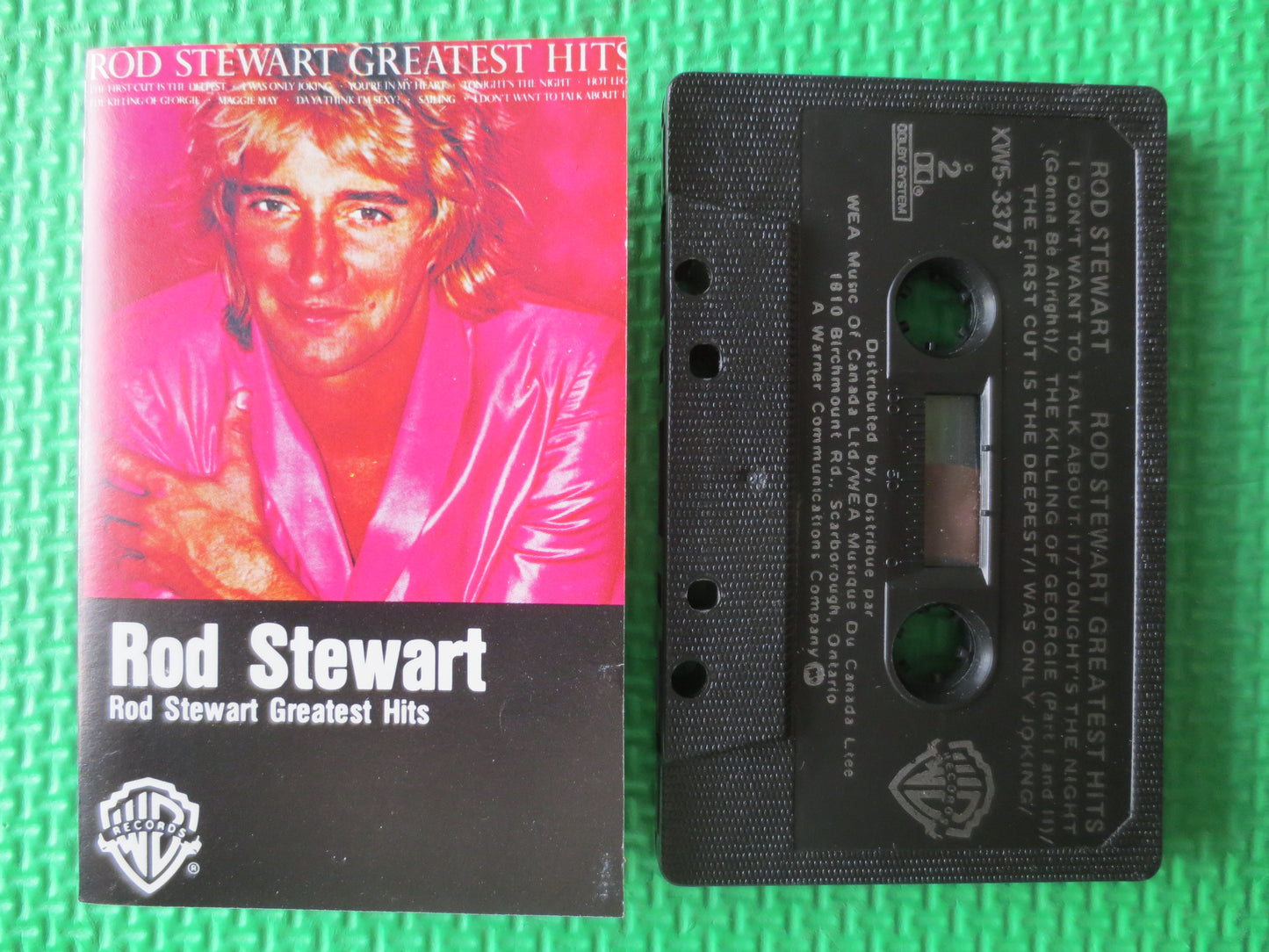 ROD STEWART, GREATEST Hits, Rod Stewart Tape, Rod Stewart  Album, Tape Cassette, Music Tapes, Rock Cassette, 1979 Cassettes