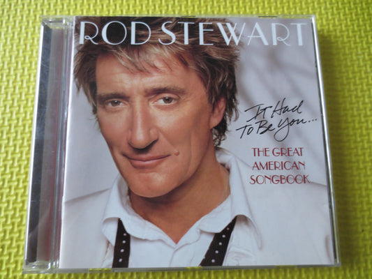 ROD STEWART, It Had To Be YOU, Rod Stewart Cd, Jazz Compact Disc, Rod Stewart Album, Jazz Music Cd, Big Band Cd, Compact Discs