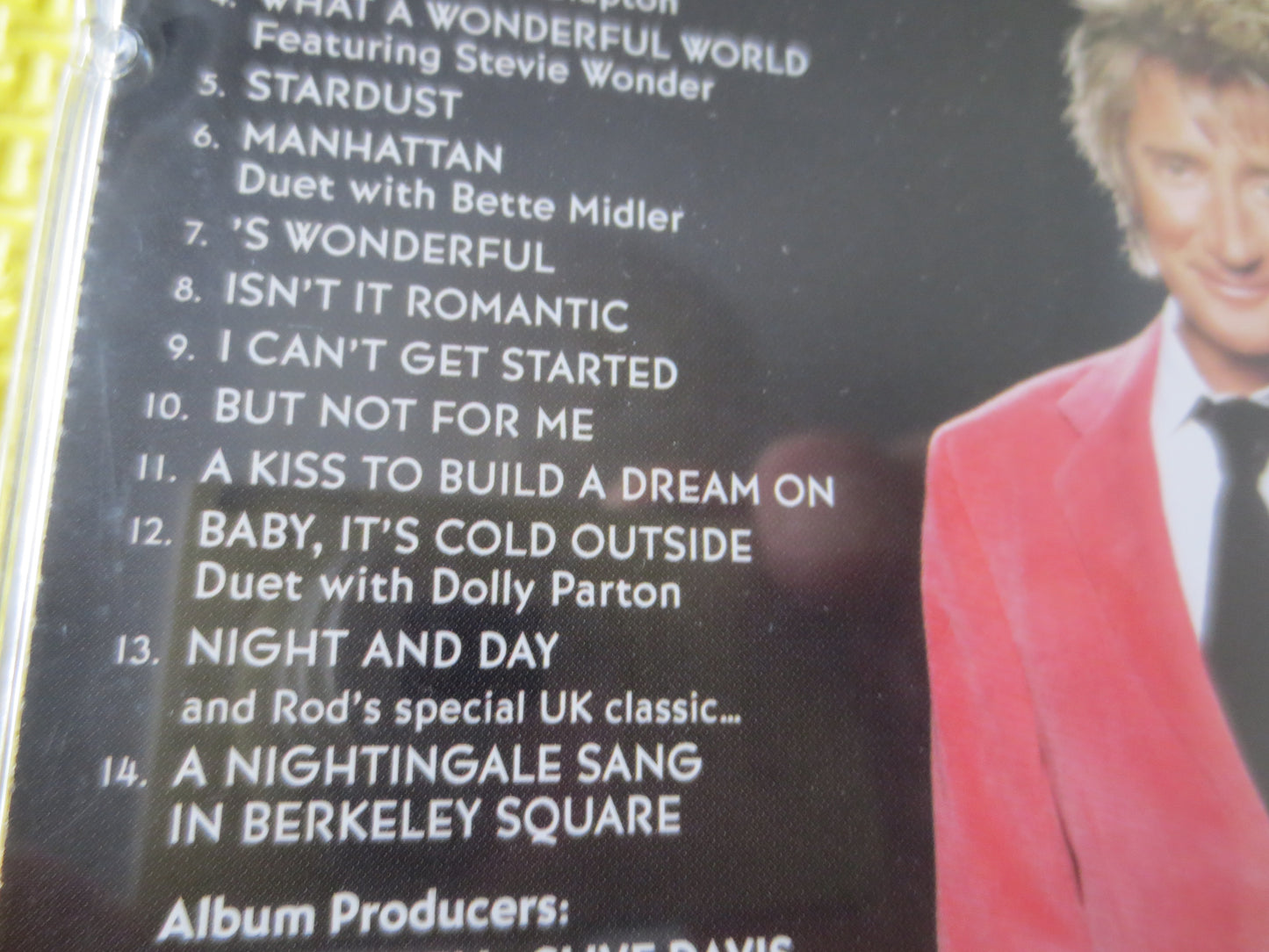 ROD STEWART, STARDUST, Rod Stewart Cd, Jazz Compact Disc, Rod Stewart Album, Jazz Music Cd, Rod Stewart Music, Compact Discs