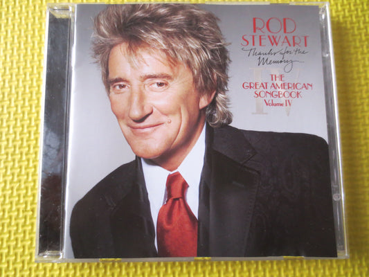 ROD STEWART, THANKS For The Memory, Rod Stewart Cd, Jazz Compact Disc, Rod Stewart Album, Jazz Music Cd, Cd, Compact Discs