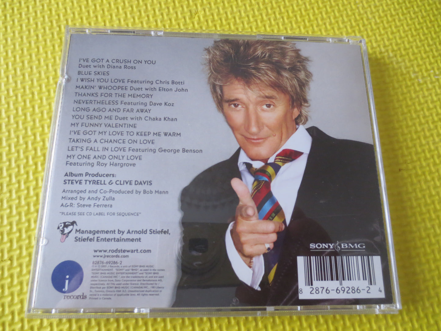 ROD STEWART, THANKS For The Memory, Rod Stewart Cd, Jazz Compact Disc, Rod Stewart Album, Jazz Music Cd, Cd, Compact Discs