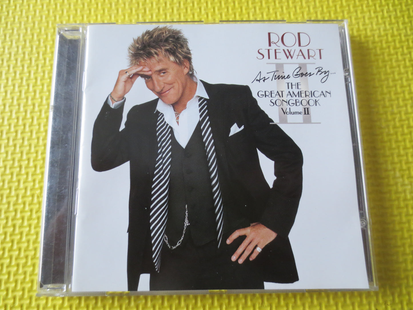 ROD STEWART, As TIME Goes By, Rod Stewart Cd, Jazz Compact Disc, Rod Stewart Album, Jazz Music Cd, Rod Stewart Lp, Compact Discs