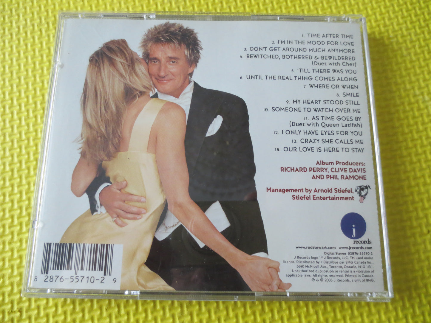 ROD STEWART, As TIME Goes By, Rod Stewart Cd, Jazz Compact Disc, Rod Stewart Album, Jazz Music Cd, Rod Stewart Lp, Compact Discs