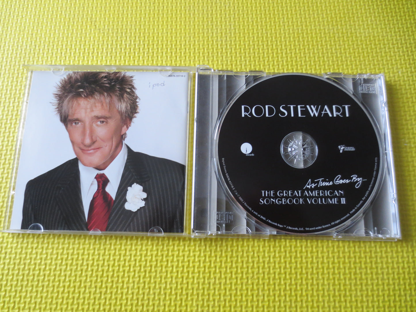 ROD STEWART, As TIME Goes By, Rod Stewart Cd, Jazz Compact Disc, Rod Stewart Album, Jazz Music Cd, Rod Stewart Lp, Compact Discs