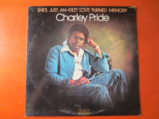 CHARLEY PRIDE, She's Just an Old LOVE, Charley Pride Record, Vintage Vinyl, Record Vinyl, Vinyl Records, lps, 1977 Records