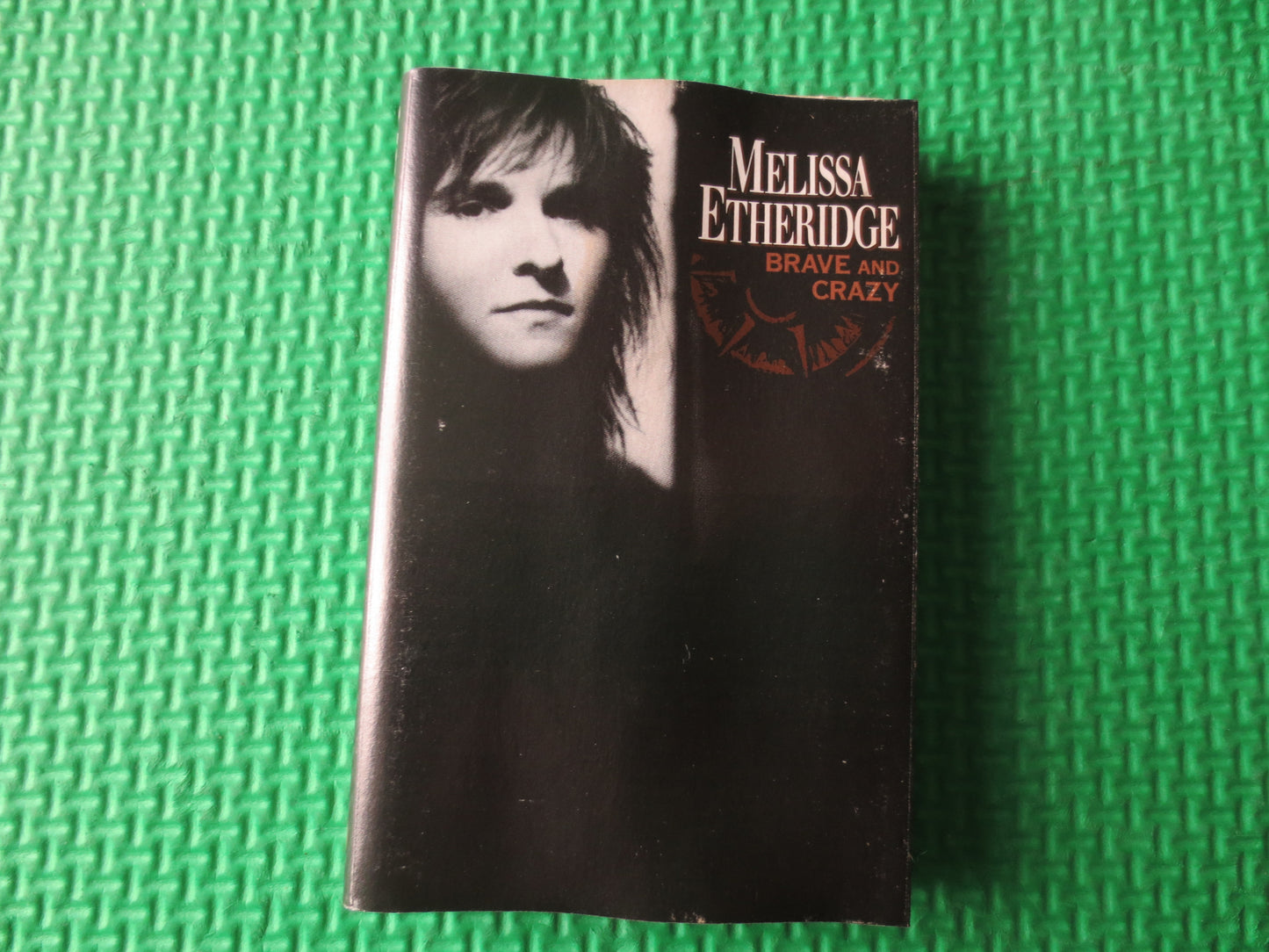 MELISSA ETHERIDGE, Brave and CRAZY, Cassette, Pop Music Tapes, Tape Cassette, Pop Tapes, Pop Music Cassette, 1989 Cassette