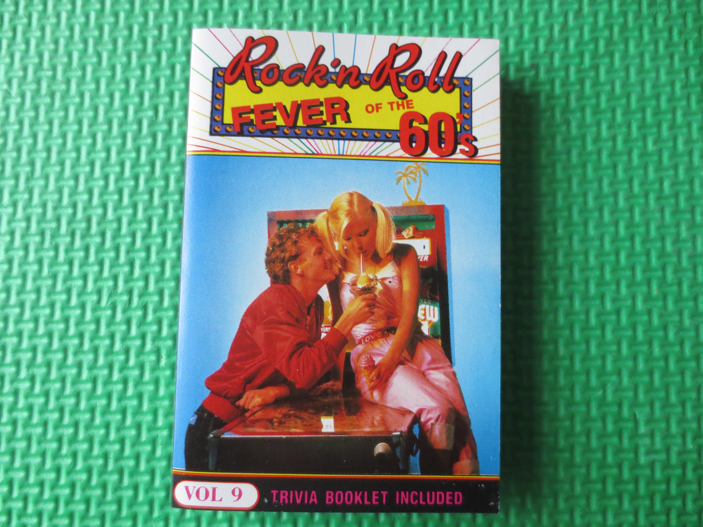 ROCK and ROLL, Vol 9, FEVER of the 60s, Rock and Roll Tapes, Vintage Cassette, Tape Cassette, Tapes, Music Cassette, 1970 Cassette