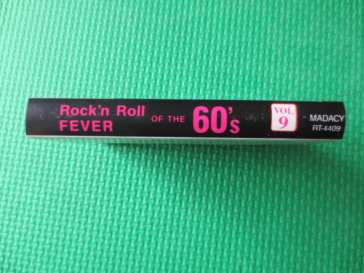ROCK and ROLL, Vol 9, FEVER of the 60s, Rock and Roll Tapes, Vintage Cassette, Tape Cassette, Tapes, Music Cassette, 1970 Cassette