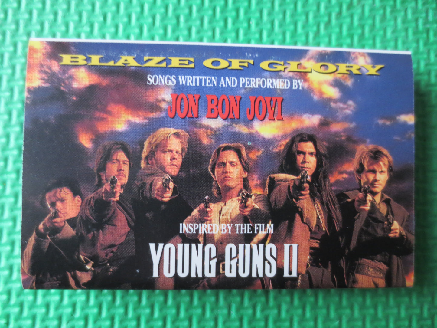 JON BON JOVI, Young Guns 2, Jon Bon Jovi Tapes, Jon Bon Jovi Album, Tape Cassette, Vintage Cassette, Music Cassette, 1990 Cassette