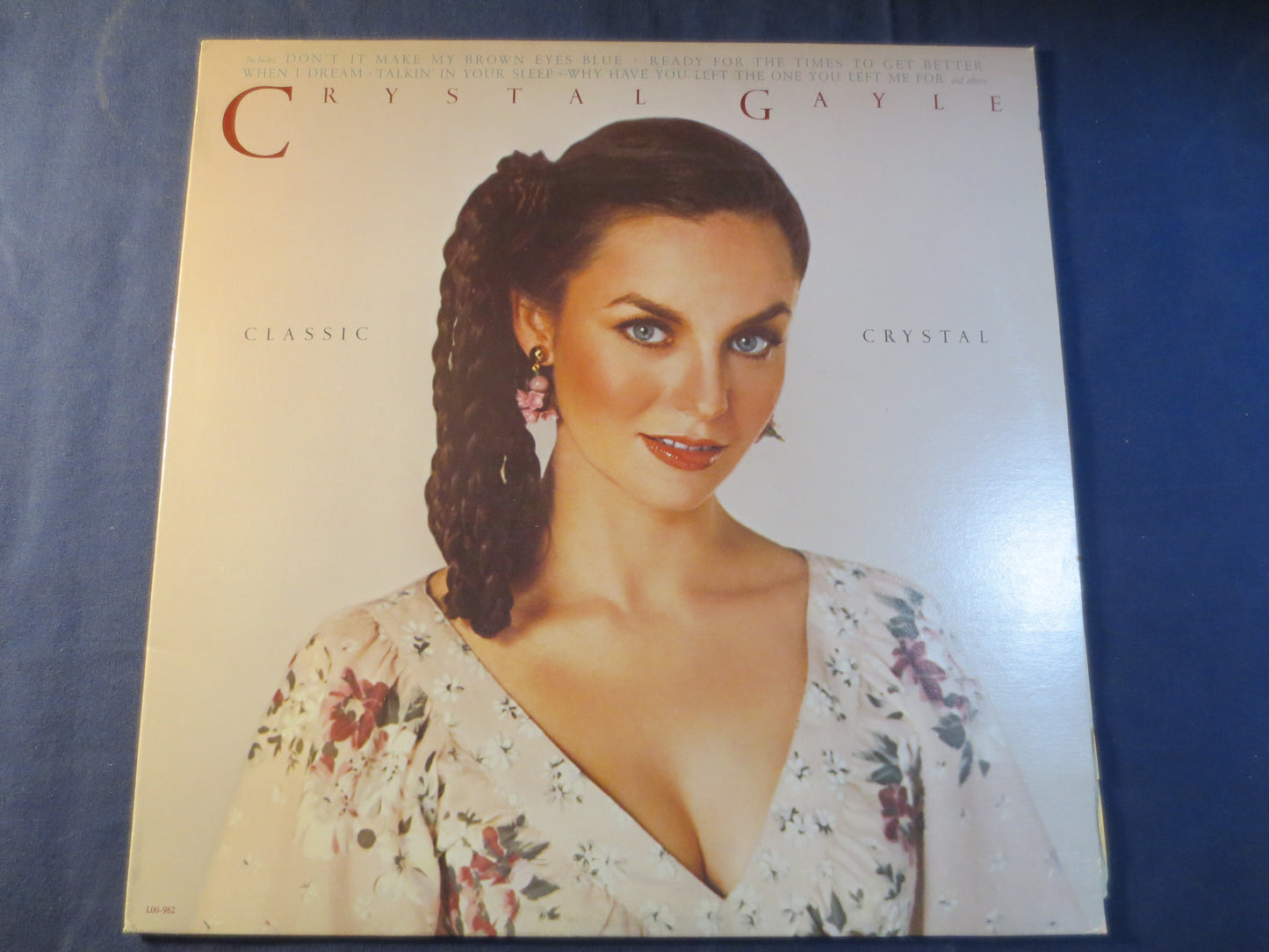 CRYSTAL GAYLE, CLASSIC Crystal, Country Records, Crystal Gayle Record, Crystal Gayle Album, Crystal Gayle Lp, Vinyl Record, 1979 Records