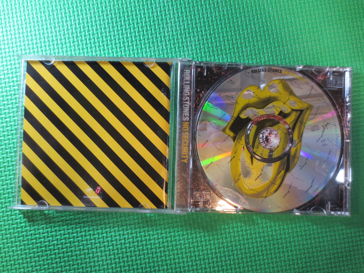 The ROLLING STONES, No Security, Rolling Stones Cd, Rolling Stones Lp, Music Cd, Rock Cd, Pop Music Cd, 1998 Compact Disc