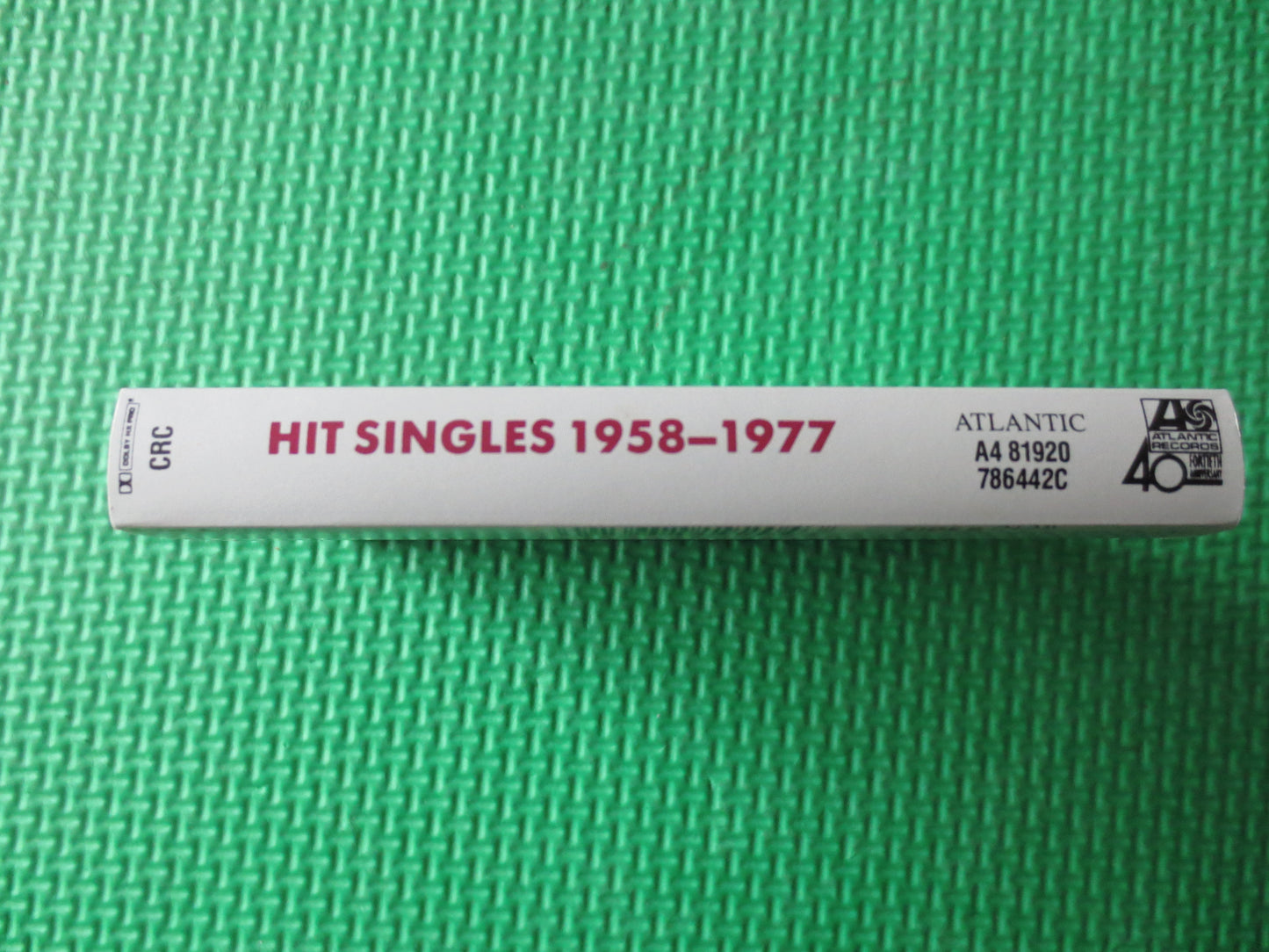 HIT SINGLES, 1958-1977, MUSIC Cassette Tape, Tape Cassette, Vintage Cassette, Bobby Darin Tapes, Music Cassette, 1988 Cassette