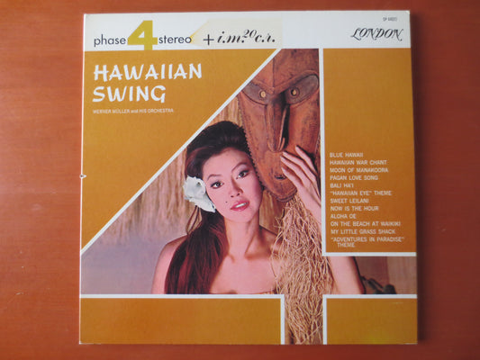 HAWAIIAN SWING, Hawaiian MUSIC, Hawaiian Records, Vintage Vinyl, Hawaiian Vinyl, Hawaiian Album, Phase 4, Lps, 1963 Records