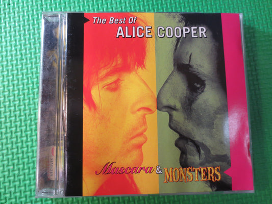 ALICE COOPER, MASCARA and Monsters, Alice Cooper Cd, Alice Cooper Lp, Music Cd, Rock Cd, Pop Music Cd, Rock Compact Disc