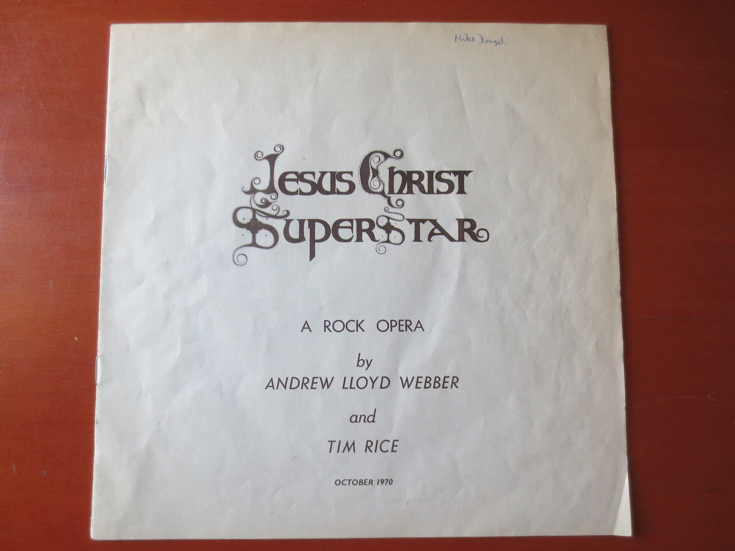 JESUS CHRIST SUPERSTAR, Jesus Christ Record, Jesus Christ Album, Jesus Christ Lp, Pop Records, Soundtrack Lp, 1970 Records